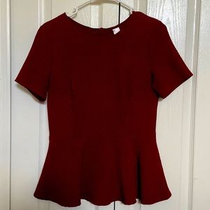 Pretty burgundy top!